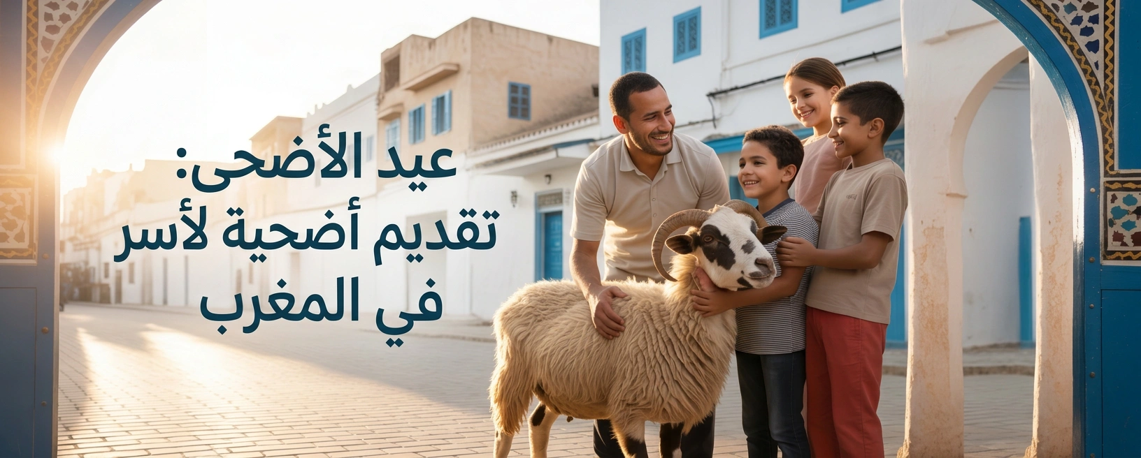 التبرع بأضحية عيد الأضحى في المغرب — MRE & Généreux